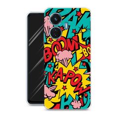 Чехол Awog на Vivo T1 44W "Постер pop art"