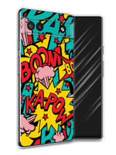 Чехол Awog на Google Pixel 6A "Постер pop art"