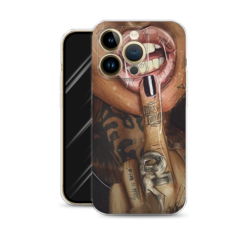 Чехол Awog на Apple iPhone 14 Pro Max / Айфон 14 Pro Max "Девушка с татуировками"