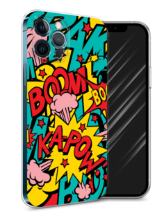 Чехол Awog на Apple iPhone 12 Pro Max / Айфон 12 Pro Max "Постер pop art"