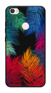 Чехол Awog на Xiaomi Redmi Note 5A "Рамка из перьев"
