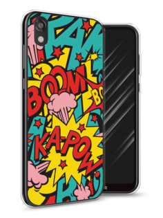 Чехол Awog на Honor 8S Prime "Постер pop art"