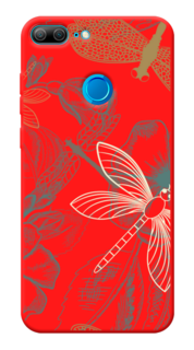 Чехол Awog на Honor 9 Lite "Тени стрекоз"