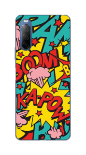 Чехол Awog на Sony Xperia 10 II "Постер pop art"