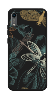 Чехол Awog на Huawei Y6 2019 "Тени стрекоз"