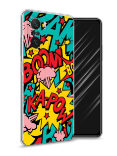 Чехол Awog на Poco F3 "Постер pop art"
