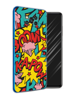 Чехол Awog на Poco X3/X3 Pro "Постер pop art"