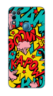 Чехол Awog на Infinix HOT 10 Play "Постер pop art"