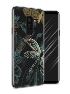 Чехол Awog на Samsung Galaxy S9 + "Тени стрекоз"
