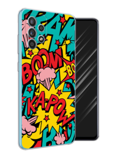 Чехол Awog на Samsung Galaxy A52 / Самсунг A52 "Постер pop art"