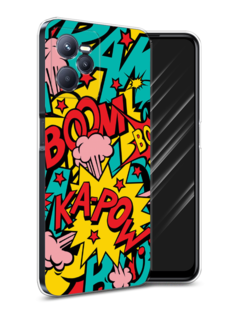 Чехол Awog на Realme C35 "Постер pop art"