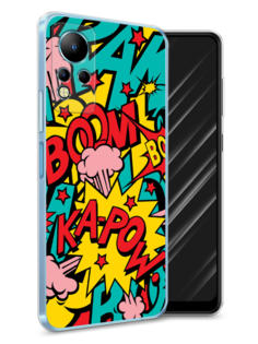 Чехол Awog на Infinix Note 11 "Постер pop art"