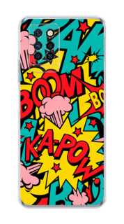 Чехол Awog на Infinix Note 10 Pro "Постер pop art"