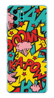 Чехол Awog на Huawei P30 Pro "Постер pop art"