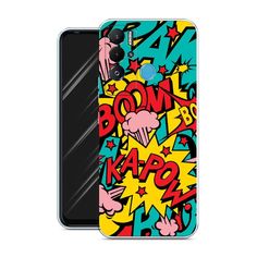 Чехол Awog на Tecno Pova Neo "Постер pop art"