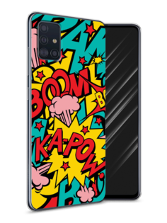 Чехол Awog на Samsung Galaxy A51 "Постер pop art"