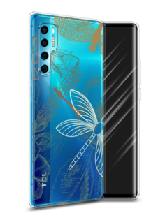 Чехол Awog на TCL 20 Pro 5G "Тени стрекоз"