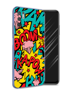 Чехол Awog на Xiaomi Redmi Note 10T/Note 10 5G/M3 Pro "Постер pop art"