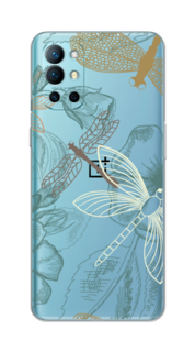 Чехол Awog на OnePlus 9R / ВанПлас 9R "Тени стрекоз"