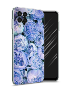 Чехол Awog на Samsung Galaxy M33 / Самсунг M33 "Листья папоротника рамка"