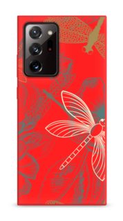 Чехол Awog на Samsung Galaxy Note 20 Ultra / Самсунг Note 20 Ultra "Тени стрекоз"