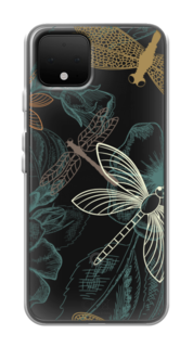 Чехол Awog на Google Pixel 4 "Тени стрекоз"