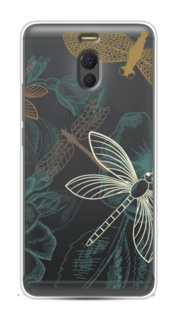Чехол Awog на Meizu M6 Note "Тени стрекоз"