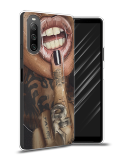 Чехол Awog на Sony Xperia 10 IV "Девушка с татуировками"