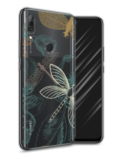 Чехол Awog на Huawei P Smart Z "Тени стрекоз"