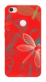 Чехол Awog на Xiaomi Redmi Note 5A "Тени стрекоз"