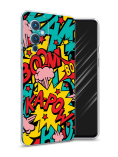 Чехол Awog на OnePlus 9 LE2110 / ВанПлас 9 LE2110 "Постер pop art"