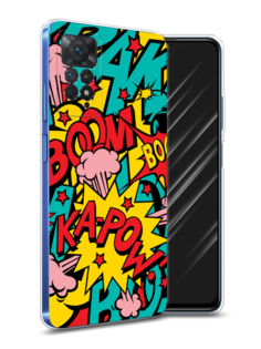 Чехол Awog на Xiaomi Redmi Note 11E Pro "Постер pop art"