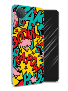 Чехол Awog на Honor X7 2022 "Постер pop art"