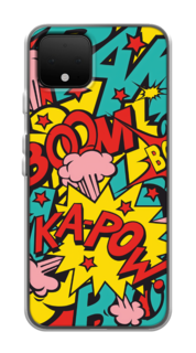 Чехол Awog на Google Pixel 4 "Постер pop art"