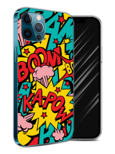 Чехол Awog на Apple iPhone 12 / Айфон 12 "Постер pop art"