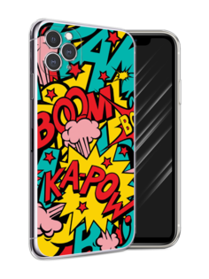 Чехол Awog на Apple iPhone 11 Pro Max / Айфон 11 Pro Max "Постер pop art"