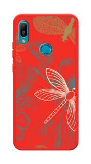 Чехол Awog на Huawei Y6s "Тени стрекоз"