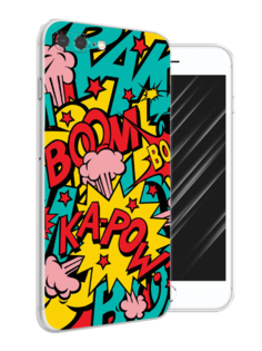 Чехол Awog на Apple iPhone 7 Plus / Айфон 7 Plus "Постер pop art"