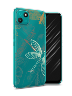 Чехол Awog на Wiko T10 "Тени стрекоз"