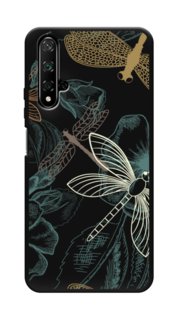 Чехол Awog на Huawei Nova 5T "Тени стрекоз"