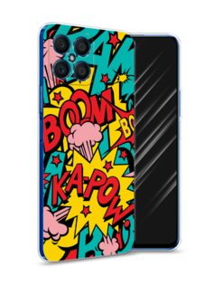 Чехол Awog на Honor X8 "Постер pop art"