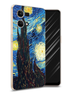 Чехол Awog на Oppo Reno 7 4G/8 4G "Девушка с татуировками"