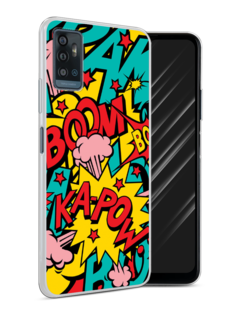 Чехол Awog на ZTE Blade A71 / ЗТЕ Блэйд A71 "Постер pop art"