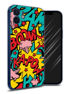 Чехол Awog на Apple iPhone 12 mini / Айфон 12 mini "Постер pop art"