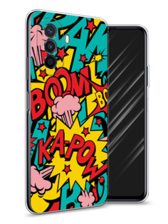 Чехол Awog на Huawei Nova Y70 "Постер pop art"