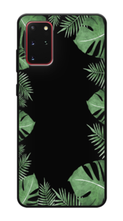 Чехол Awog на Samsung Galaxy S20 + "Листья папоротника рамка"