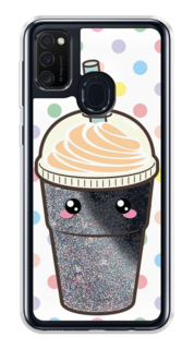 Чехол Awog на Samsung Galaxy M30s "Милый стакан"