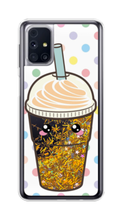 Чехол Awog на Samsung Galaxy M31s / Самсунг M31s "Милый стакан"
