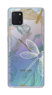 Чехол Awog на Samsung Galaxy Note 10 Lite "Тени стрекоз"