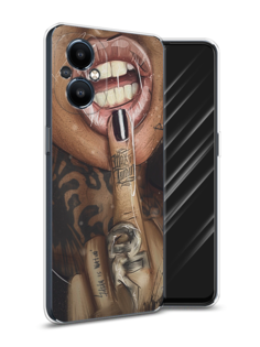 Чехол Awog на OnePlus Nord N20 5G / ВанПлас Норд N20 5G "Девушка с татуировками"